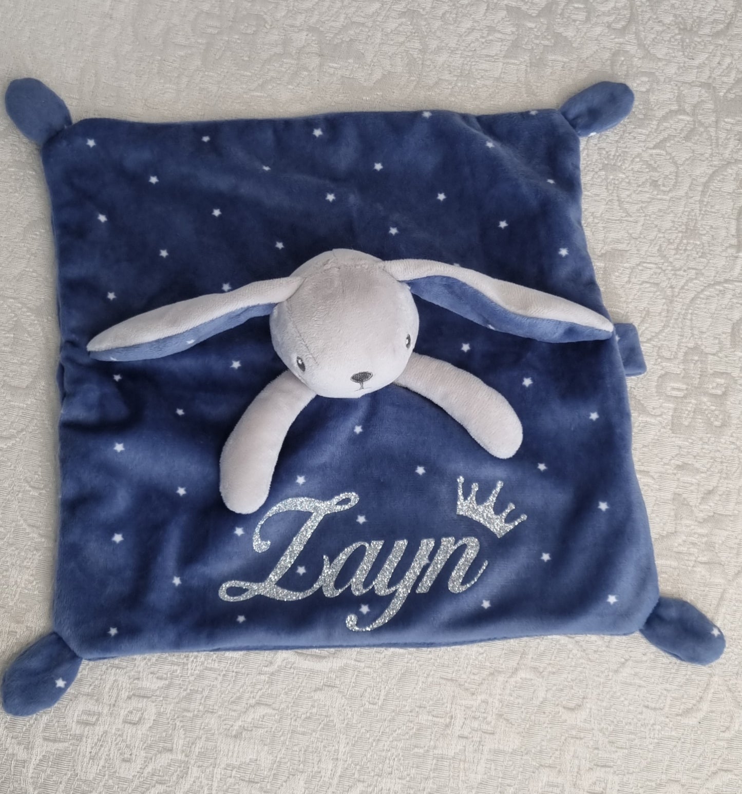 DOUDOU LAPIN BLEU