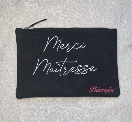 POCHETTE MERCI MAITRESSE