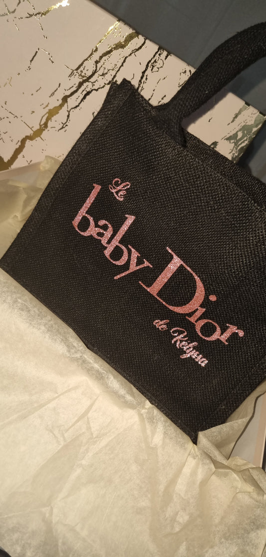 PETIT SAC EN JUTE BABY DIOR